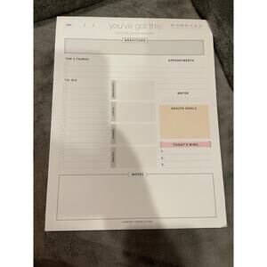 Planner Notepad - Dashboard Layout